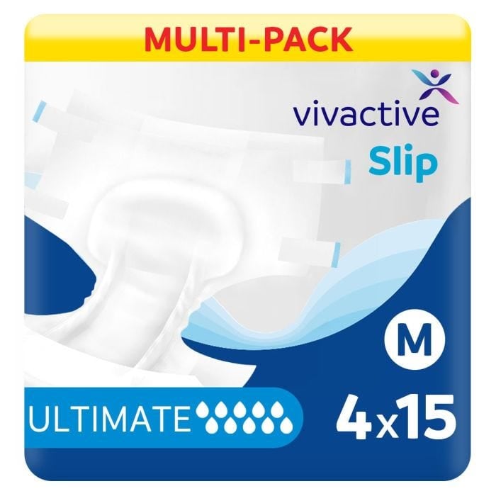 Multipack 4x Vivactive Slip Ultimate Medium (4450ml) 15 Pack