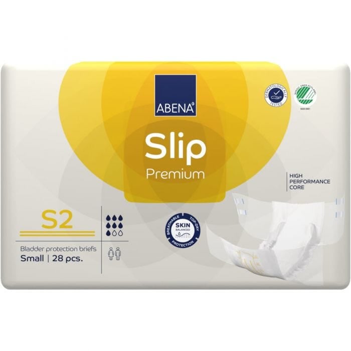 Multipack 3x Abena Slip Premium S2 Small (1800ml) 28 Pack - front