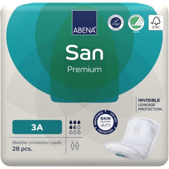 Multipack 7x Abena San Premium 3A (600ml) 28 Pack