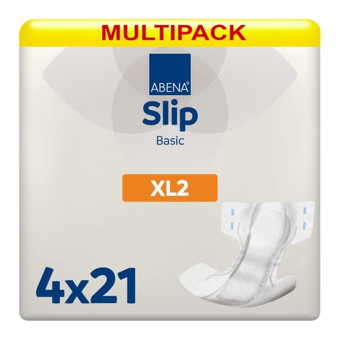 Multipack 4x Abena Slip Basic XL2 XL (3300ml) 21 Pack - mobile