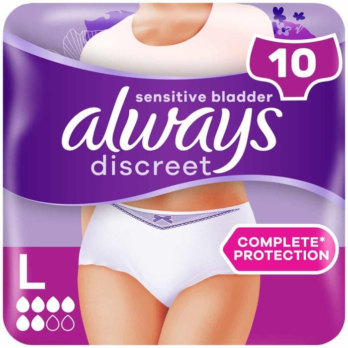 Always Discreet Pants Normal Large 10 Pack