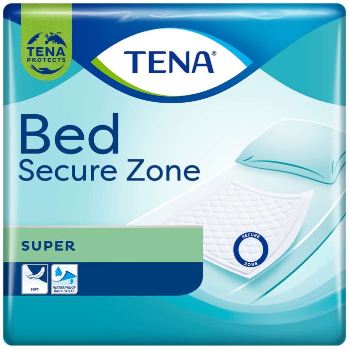 Multipack 3x TENA Bed Secure Zone Super 60x90cm (2350ml) 26 Pack