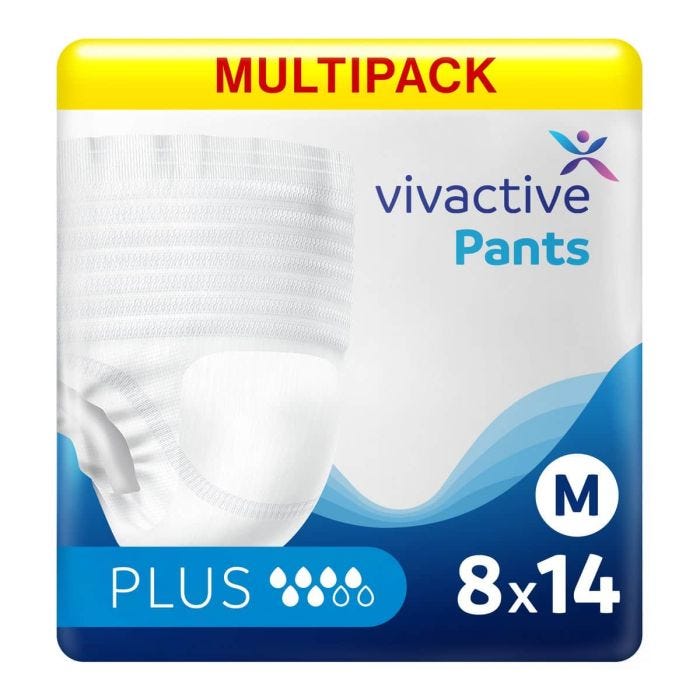 Multipack 8x Vivactive Pants Plus Medium (1460ml) 14 Pack