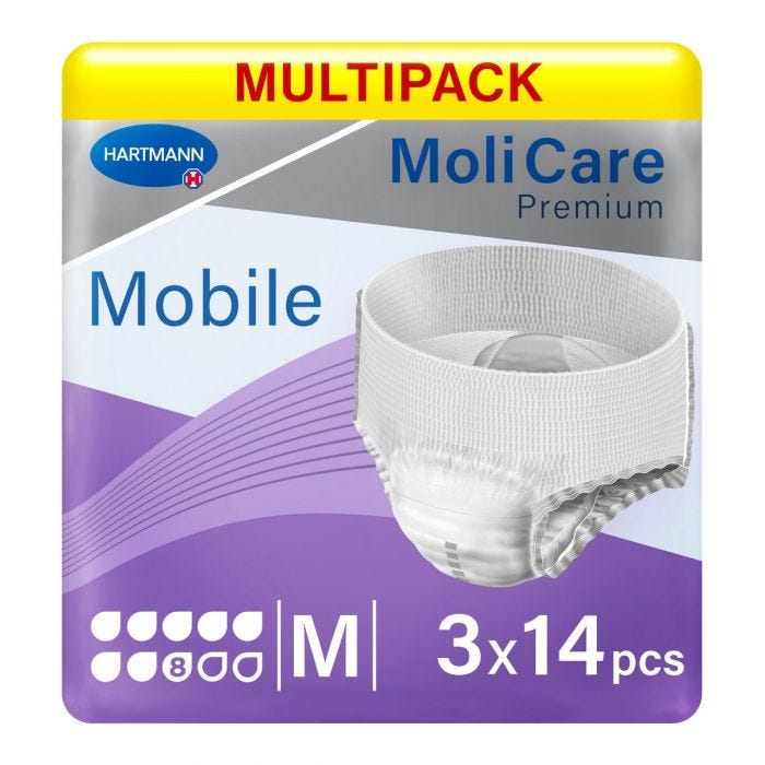 Multipack 3x MoliCare Premium Mobile Pants Super Plus Medium (2015ml) 14 Pack