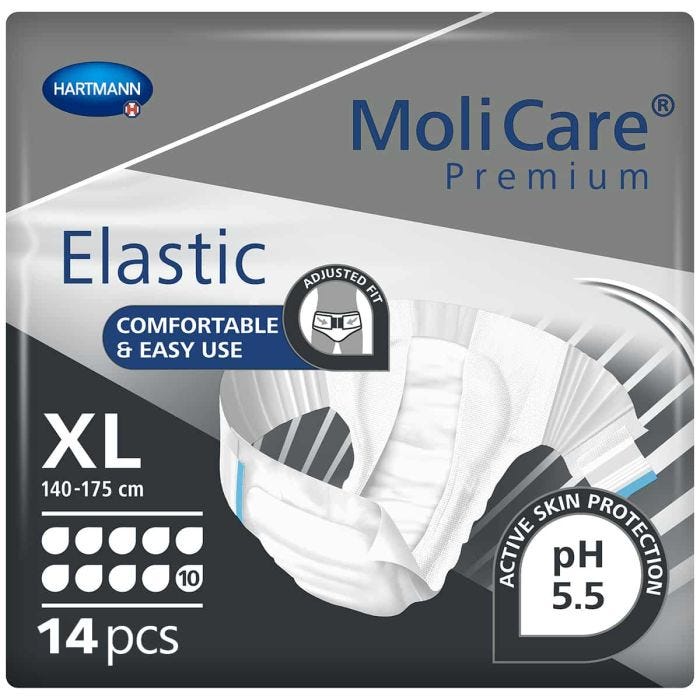 MoliCare Premium Elastic Maxi Plus XL (4380ml) 14 Pack