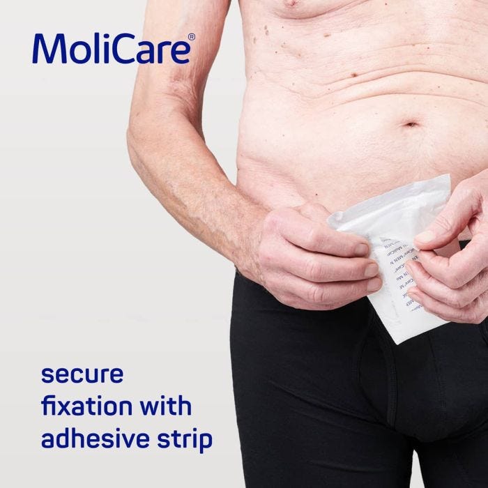 Multipack 12x MoliCare Premium Men Pouch (330ml) 14 Pack - secure fixation