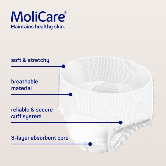 Multipack 3x MoliCare Premium Mobile Pants Extra Plus Medium (1662ml) 14 Pack