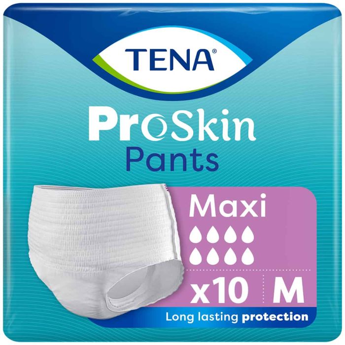 TENA Pants Maxi Medium (2499ml) 10 Pack