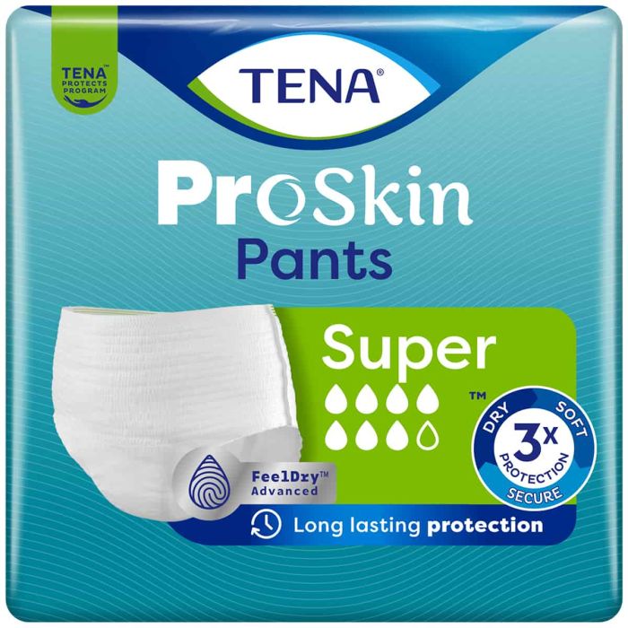 Multipack 4x TENA Pants Super Small (1700ml) 12 Pack