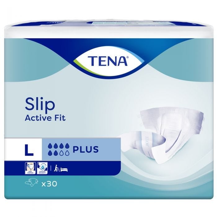 Multipack 3x TENA Slip Active Fit Plus Large (2310ml) 30 Pack