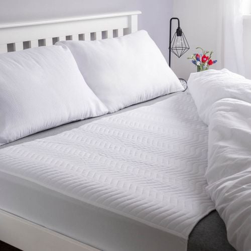 Washable Bed Pad White With Tuck In Sides (4000ml) Double | Age Co ...