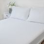 100% Cotton Waterproof Fitted Mattress Protector Single - protector on mattress