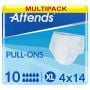 Multipack 4x Attends Pull-Ons 10 XL (2190ml) 14 Pack