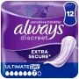 Always Discreet Pads Ultimate Day 12 Pack