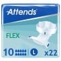 Attends Flex 10 Large (3912ml) 22 Pack