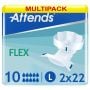 Multipack 2x Attends Flex 10 Large (3912ml) 22 Pack - multi mobile