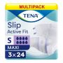 Multipack 3x TENA Slip Active Fit Maxi Small (2120ml) 24 Pack