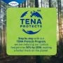 Multipack 6x TENA Silhouette Noir Mini Pad (170ml) 18 Pack - tena protects