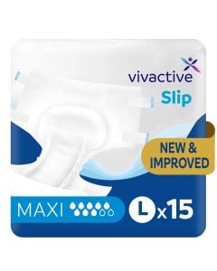 Vivactive Slip Maxi Large (3700ml) 15 Pack - mobile new