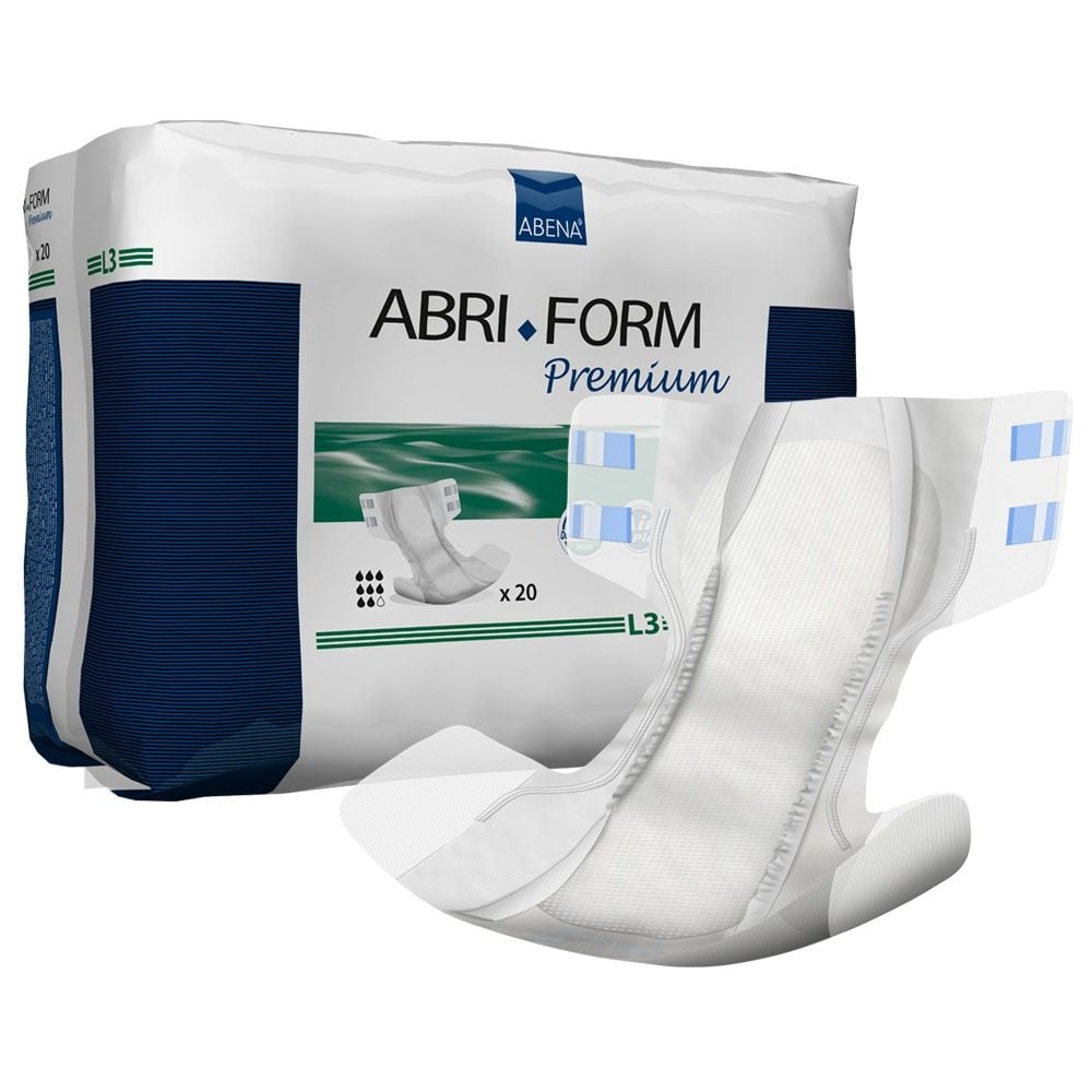 Abena Abri-Form Premium L3 Large (3400ml) 20 Pack | Age Co Incontinence ...