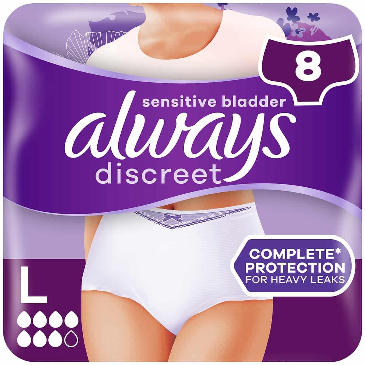 Heavy incontinence underwear best sale