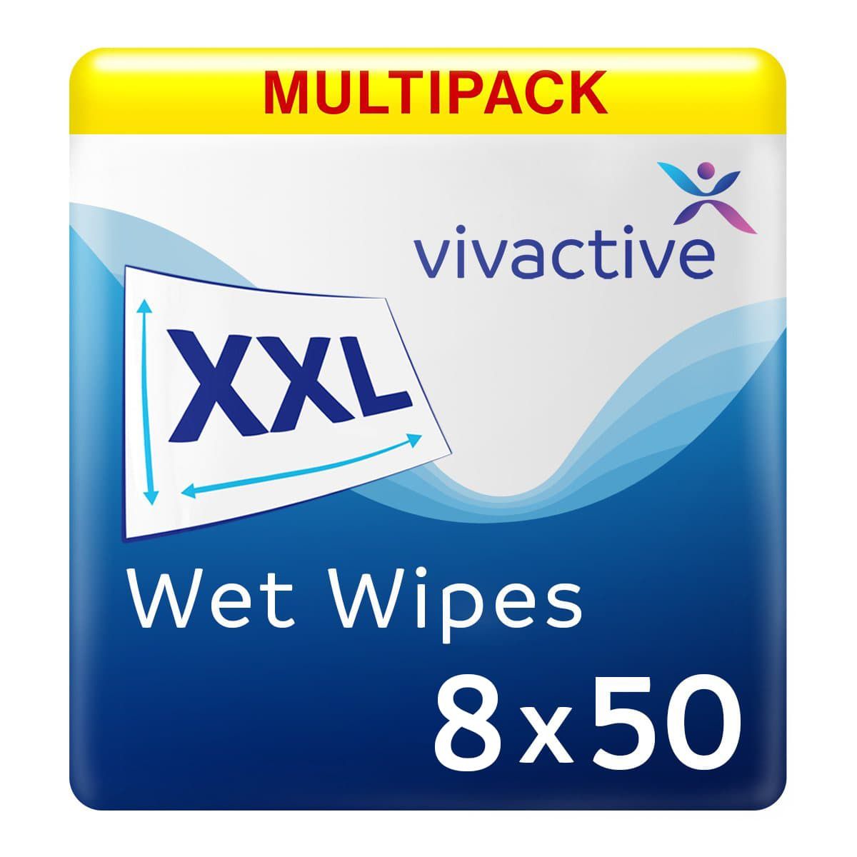 Vivactive Pure Water Wet Wipes 25 Pack