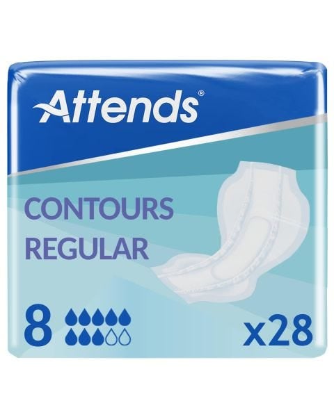 Attends Contours 8 (2178ml) 28 Pack