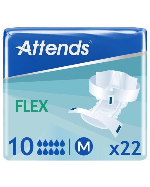 Attends Flex 10 Medium (3161ml) 22 Pack